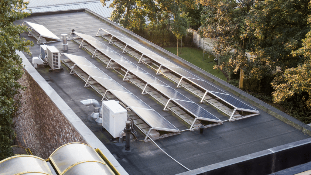 Commercial Solar Systems for Flat Roofs