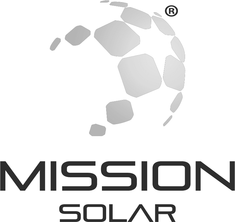 Mission Solar Vertical-logo BW