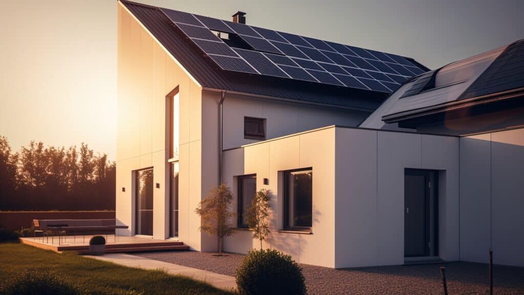 Michigan home solar panel installation